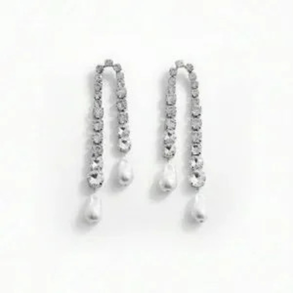 Crystal drop earrings N1277